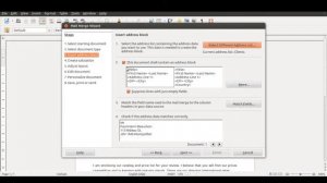 Libre Office Writer: Combinar correspondència