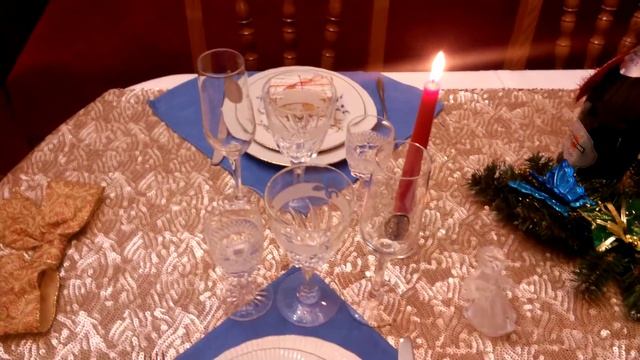 Сервировка Новогоднего стола.