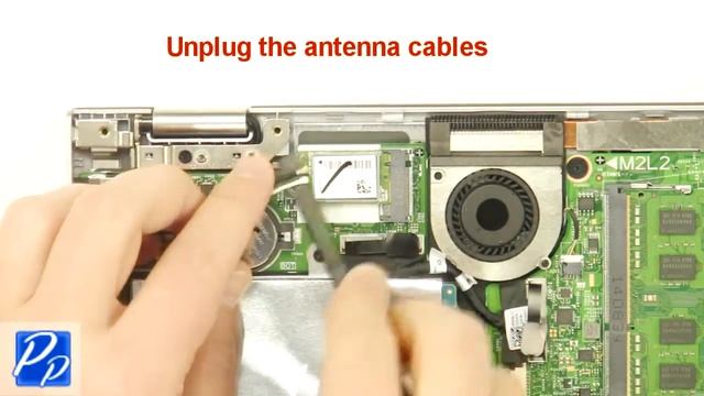 Dell Inspiron 11 (3147) USB / WLAN / SD Circuit Board How-To Video Tutorial смотреть онлайн