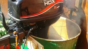 Первый запуск нового мотора HDX 9.9