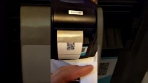 Решаем проблему с морганием синей лампы на принтере этикеток Xprinter XP-370B