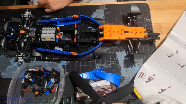 LEGO 42141 Technic McLaren Formula 1 2022 - Timelapse Video #mclaren #formula1 #lego #technic