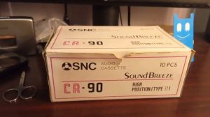 кассеты SNC sound breeze Cr 90 новые!