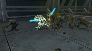 Halo 1 Master Chief and Elite VS. Halo 3 Flood