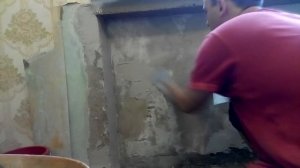 Ремонт это легко! Штукатурим нишу под батареи