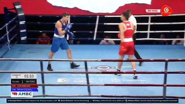 Bryan Colwell (CAN) vs. Luis Sanchez Garcia (VEN) - AMBC Championships 2023 - Semi Finals смотреть онлайн
