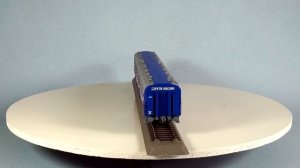 почтовый вагон 1:87 (bachman - Е. Постников) железная дорога масштабная модель обзор / railway mode