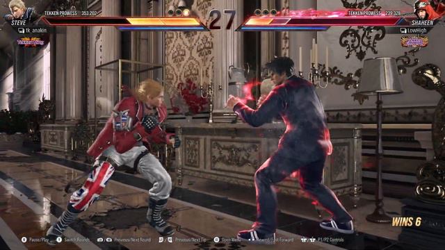 Tekken 8 ▰ JDCR (Steve) VS LOWHIGH (Shaheen) | High Level Gameplay