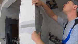 Как шпаклевать колонну из гипсокартона