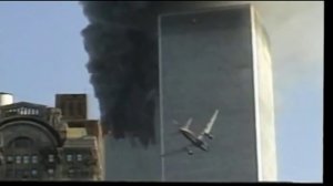 Видео теракта 11 сентября в замедленной съемке.