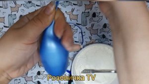 Антистрес из шарика и муки.Игрушка Капитошка.Своими руками.