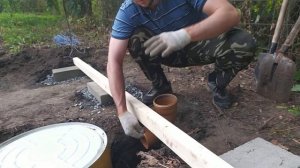 Дачный туалет-хозблок - 08