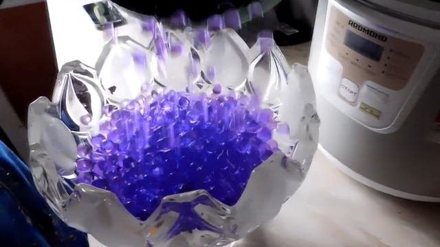 Гидрогель/ Сажаем комнатное растение/ Инструкция