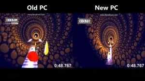 Rayman 3 speed comparison between old and new PC