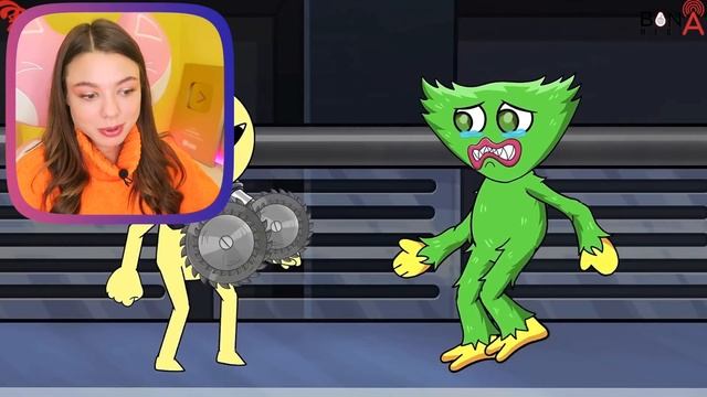 ХАГИ ВАГИ СОШЕЛ С УМА ? ГРУСТНЫЕ МУЛЬТЫ POPPY PLAYTIME Анимации смотреть онлайн