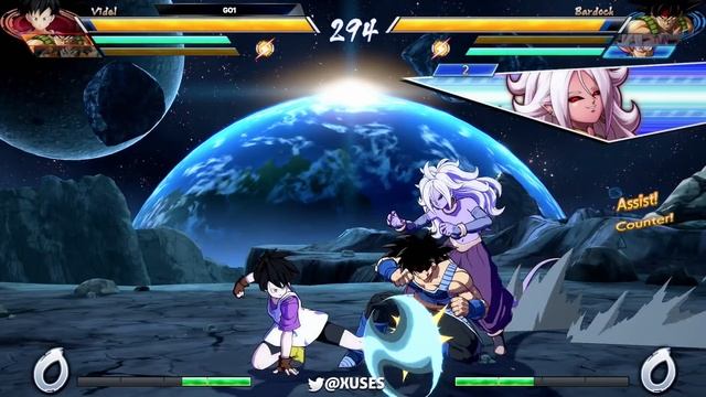 DBFZ ▰  GO1 Tries Videl 【Dragon Ball FighterZ】