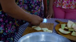 Backstage at Ictimai TV | Golden Hands Cooking Watermelon Jam & Melon jam
