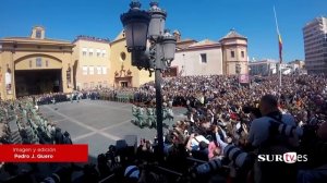 Legionarios cantando El Novio de la Muerte - Semana Santa de Málaga 2016