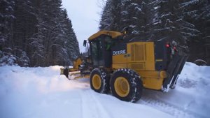 ОТЗЫВ о работе автогрейдера John Deere 772G