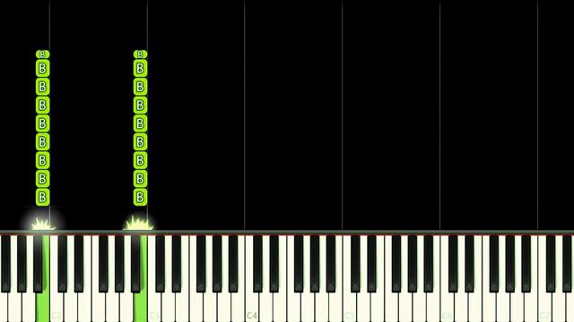 Clutterfunk | GEOMETRY DASH LEVEL 11 - EASY Piano Tutorial смотреть онлайн
