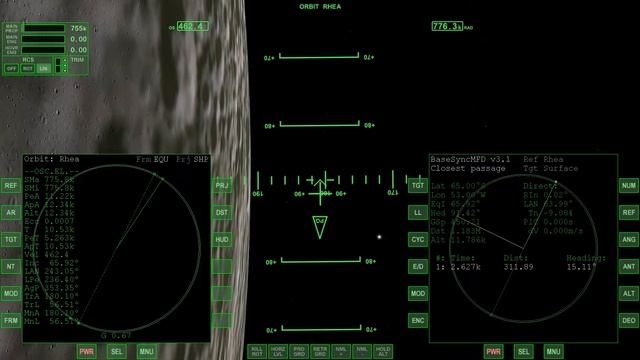 Journey to Saturn - Episode 9: Rhea Landing ORBITER 2016
