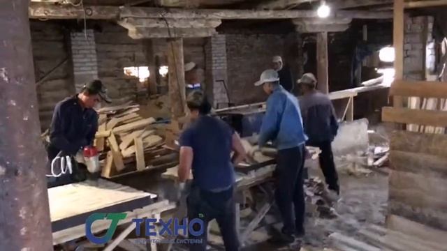Производство деревянных настилов для лесов