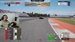 Assetto Corsa Competizione. Прохождение карьеры на сложном уровне.