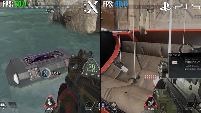 Apex Legends Xbox Series X vs. PlayStation 5 | Graphics and FPS Test