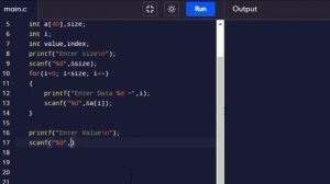 Insertion in Array / C Program to Insert an Element via Array insertion [Algorithm] Data Structure