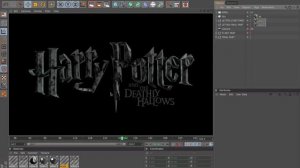 Создание титров к «Гарри Поттер 7» в Cinema 4D и After Effects