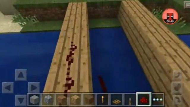 #33 Выдвижной мост в Minecraft p e без модов смотреть онлайн