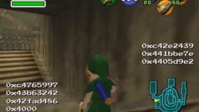 Light Node SRM in OoT without Filename: Using Position Data of Held Actor
