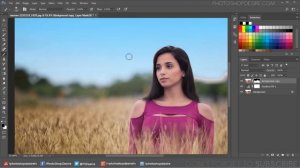 How to Change White Sky to Blue in Photoshop - Replace Blown Out Sky in a Photo