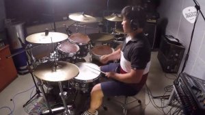 Dragon Force - Through the fire and flames (Drum Cover)