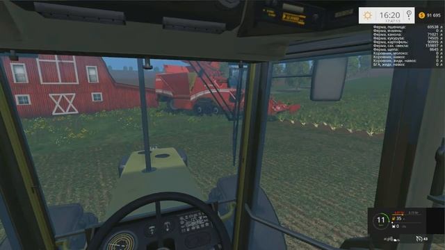 FS 2015 | УБОРКА СВЕКЛЫ | ПОСЕВ ЯЧМЕНЯ [ 11 день ] смотреть онлайн