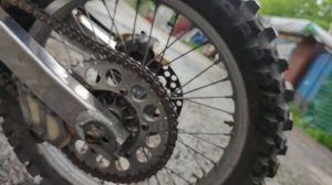 Kawasaki KDX200R Техническое состояние и Тестовый запуск