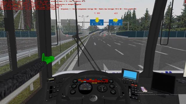 OMSI 2 Могэс Маршрут 100 на Автобусе МАЗ 107.066 2008 года МСК смотреть онлайн