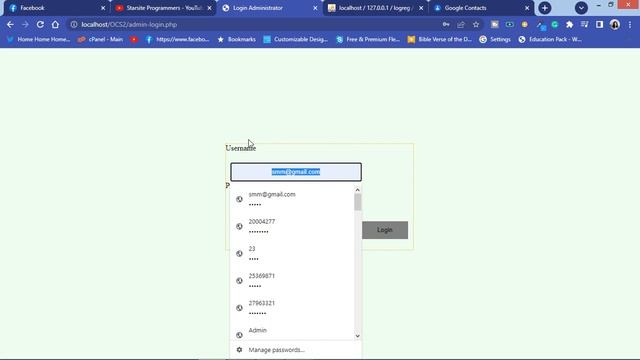 Final Year Project - Human Resource Monitoring System. -Starsite programmers