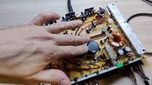 Sony XM-C1000 замер усилителя