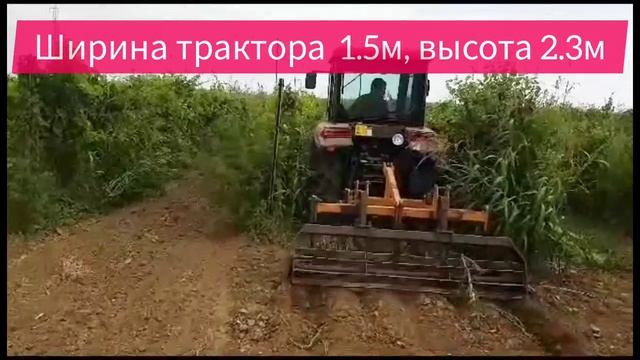 ЧТО ЗА ТАНК ЭТОТ ТРАКТОР!_ испытания садового YTO 804 смотреть онлайн