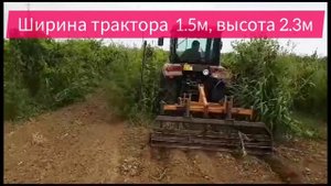 ЧТО ЗА ТАНК ЭТОТ ТРАКТОР!_ испытания садового YTO 804