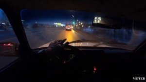 От ПЕРВОГО ЛИЦА ПО ТРАССЕ на ваз 2107. Занизил семёрку.