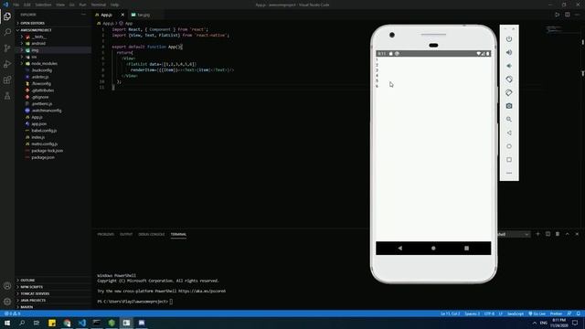 React native | FlatList && ScrollView смотреть онлайн