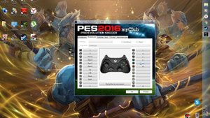 PES 2016 Настройка управления на клавиатуре