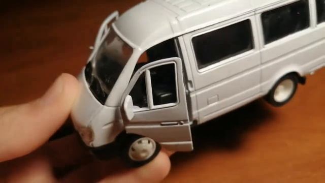 Обзор на газели 3321 от фирмы WELLY смотреть онлайн