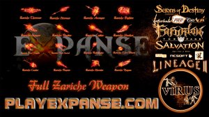 Full Set Zariche Weapons for www.PlayExpanse.Com server. LINEAGE II-Chosen by Darkness ◄√i®uS►