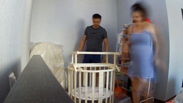 СБОРКА КРОВАТКИ SOFIA С МАЯТНИКОМ | ARZHANFAMILY смотреть онлайн