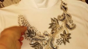 МК. LUNEVILLE EMBROIDERY. Люневильская вышивка для начинающих ?. Как вышивка меняет одежду.
