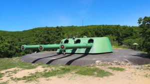 Ворошиловская батарея на острове Русский