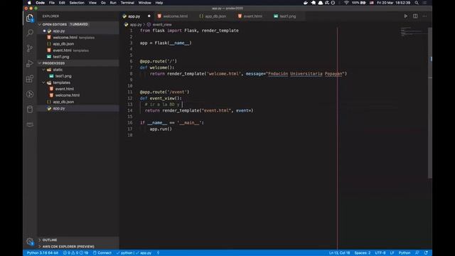 Flask: Framework web en Python смотреть онлайн